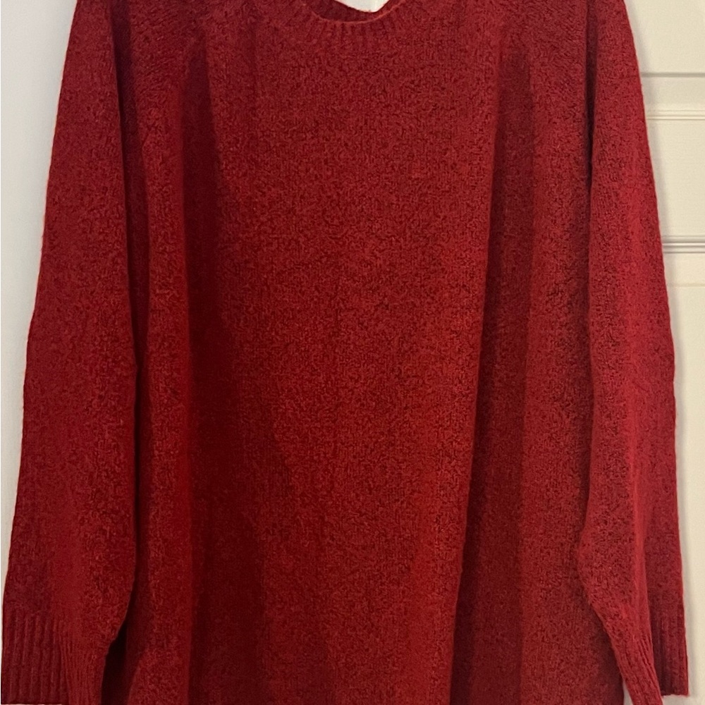 Torrid Red “Vegan Cashmere” Sweater